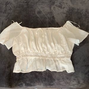 Off the Shoulder Crop Top